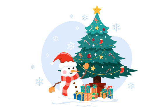 M539_Merry Christmas Illustration Pack