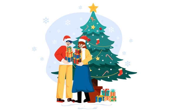 M539_Merry Christmas Illustration Pack