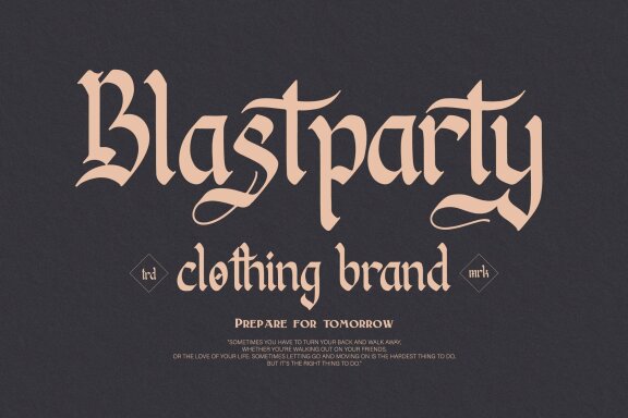 Zoldisx | Blackletter Typeface