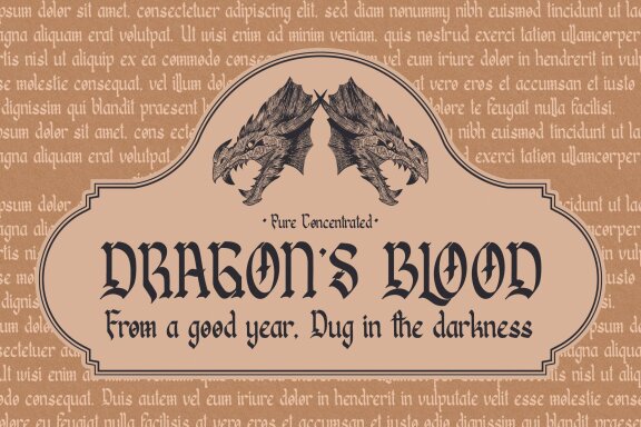 Zoldisx | Blackletter Typeface