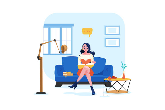 M536_Live Stream & Podcast Illustration Pack