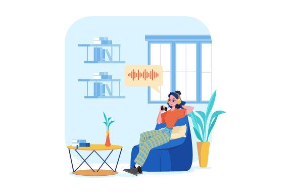 M536_Live Stream & Podcast Illustration Pack