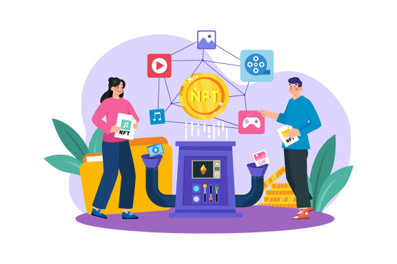 M525_NFT & Crypto Illustration Pack