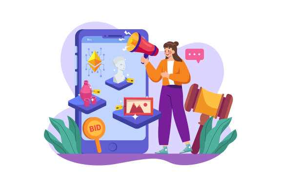 M525_NFT & Crypto Illustration Pack