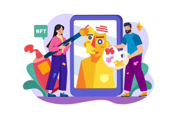 M525_NFT & Crypto Illustration Pack