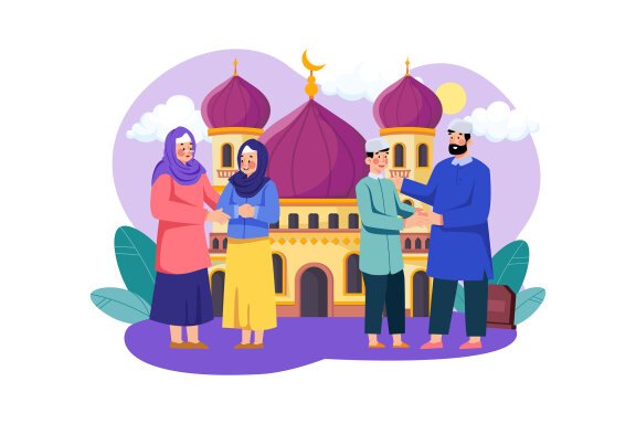 M514_Eid Mubarak Illustration Pack