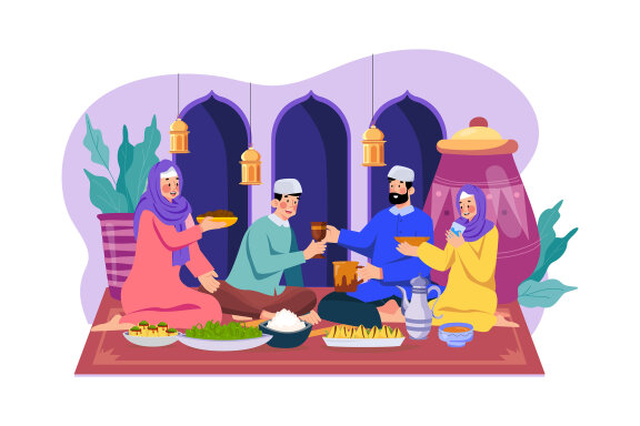 M514_Eid Mubarak Illustration Pack