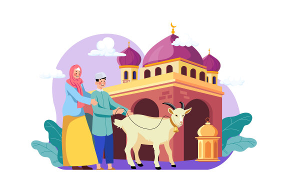 M514_Eid Mubarak Illustration Pack