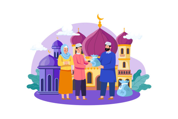 M514_Eid Mubarak Illustration Pack