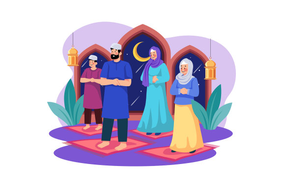 M514_Eid Mubarak Illustration Pack