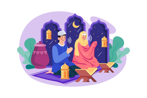 M514_Eid Mubarak Illustration Pack
