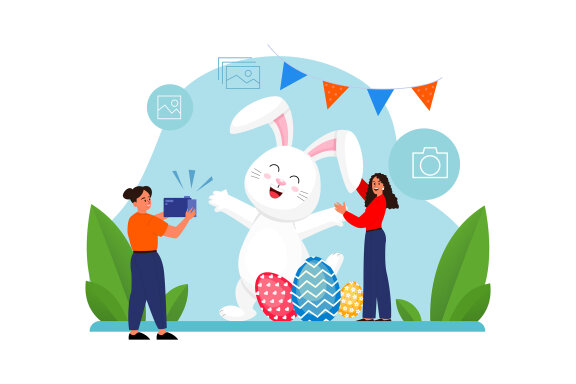 M513_ Easter Day Illustration Pack