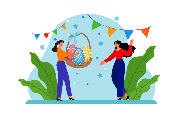 M513_ Easter Day Illustration Pack