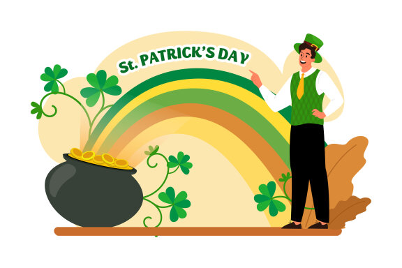 M512_St. Patrick’s Day Illustration Pack
