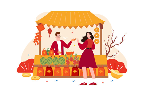 M510_Chinese New Year Illustration Pack