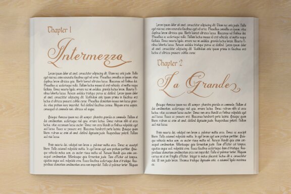 Benlanthy | Modern Calligraphy Script