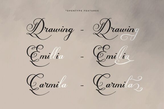Benlanthy | Modern Calligraphy Script