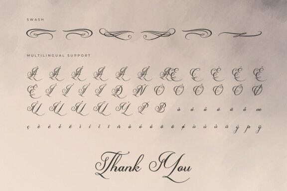 Benlanthy | Modern Calligraphy Script