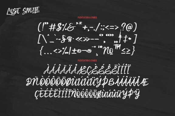 Lost Smile | Brush Font
