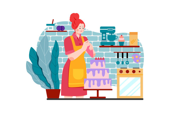 M507_Daily Lifestyle Illustration Pack