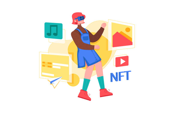 M505_NFT & Crypto Illustration Pack