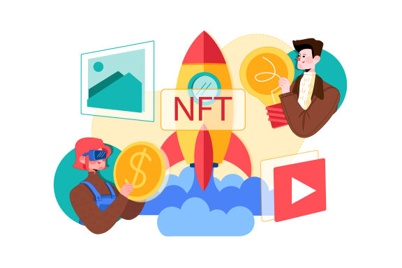 M505_NFT & Crypto Illustration Pack