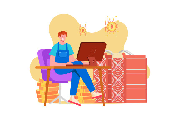 M503_Blockchain Technology Illustration Pack