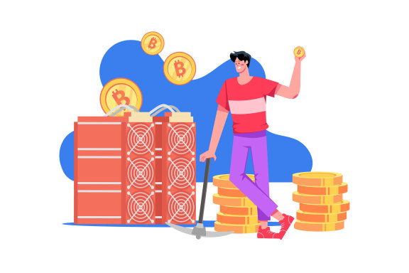 M503_Blockchain Technology Illustration Pack
