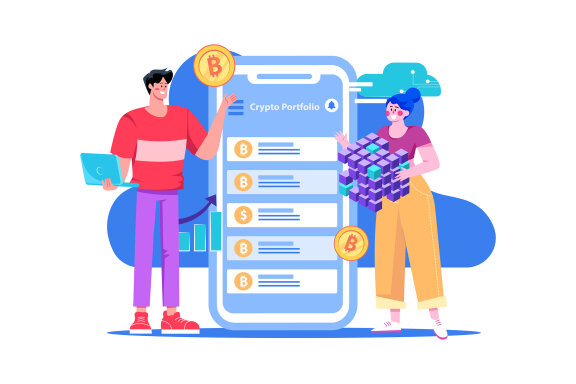 M503_Blockchain Technology Illustration Pack