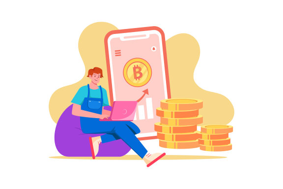 M503_Blockchain Technology Illustration Pack