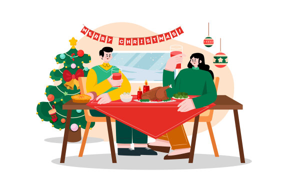 M500_Christmas Illustration Pack