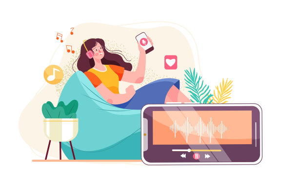 M498_Live Stream & Podcast Illustration Pack
