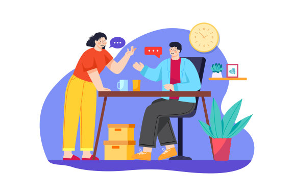 M496_Daily Lifestyle Illustration Pack