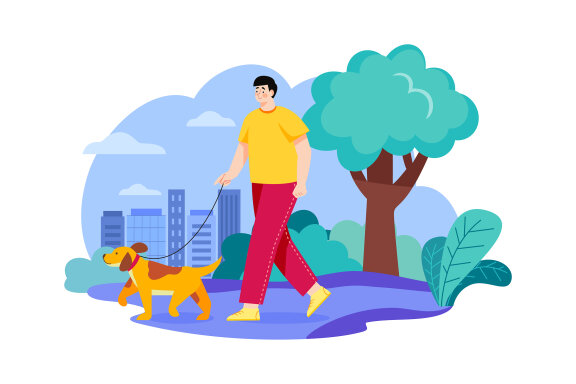 M496_Daily Lifestyle Illustration Pack