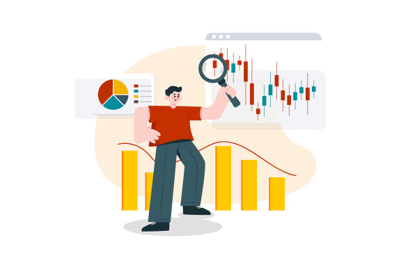 M493_Stock Market Illustration Pack