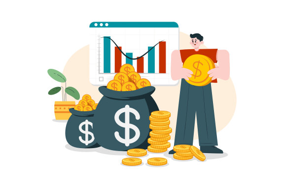 M493_Stock Market Illustration Pack