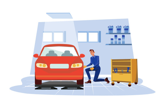 M484_Auto Service Illustrations