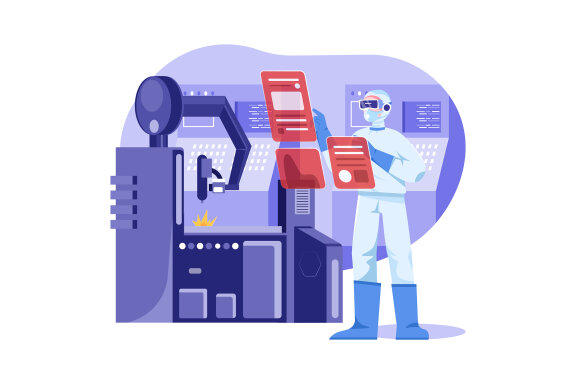 M483_Metaverse Technology Illustration Pack
