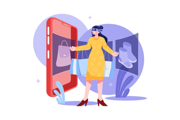 M483_Metaverse Technology Illustration Pack