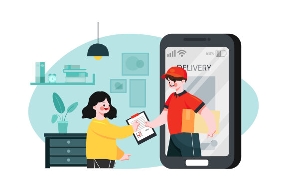 M481_Parcel Delivery Service Illustrations