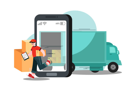 M481_Parcel Delivery Service Illustrations