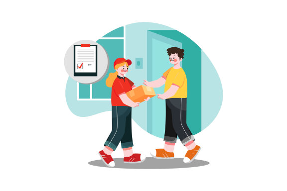 M481_Parcel Delivery Service Illustrations