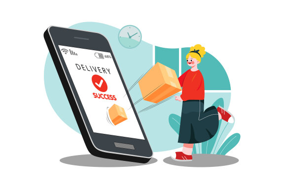 M481_Parcel Delivery Service Illustrations