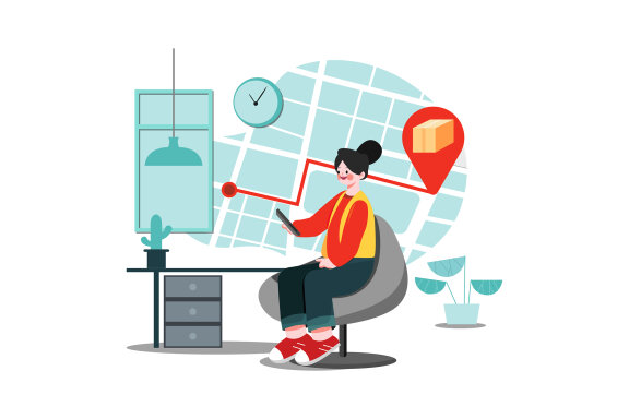 M481_Parcel Delivery Service Illustrations