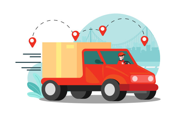 M481_Parcel Delivery Service Illustrations