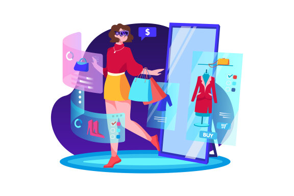 M479_Metaverse Technology Illustration Pack