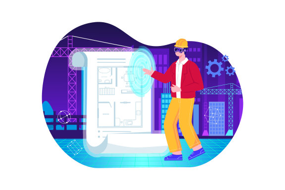 M479_Metaverse Technology Illustration Pack