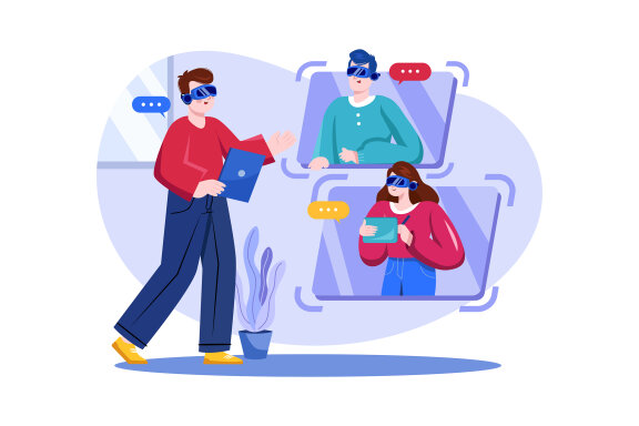 M474_Virtual Reality Illustrations