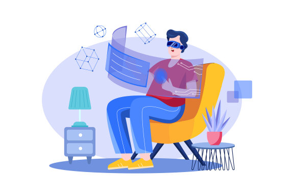 M474_Virtual Reality Illustrations