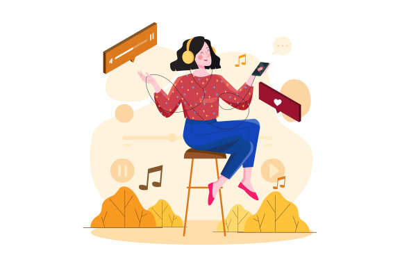 M472_Audio Podcast Illustration Pack
